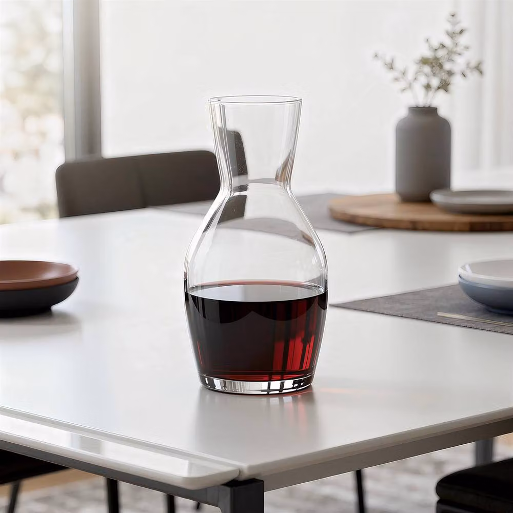 Bormioli Rocco Ypsilon Glass Wine Carafe, 0.5 l, Transparent – 3