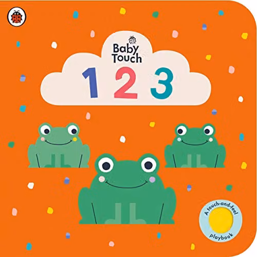 Ladybird Baby Touch 123 Multicolour Touch and Feel Playbook