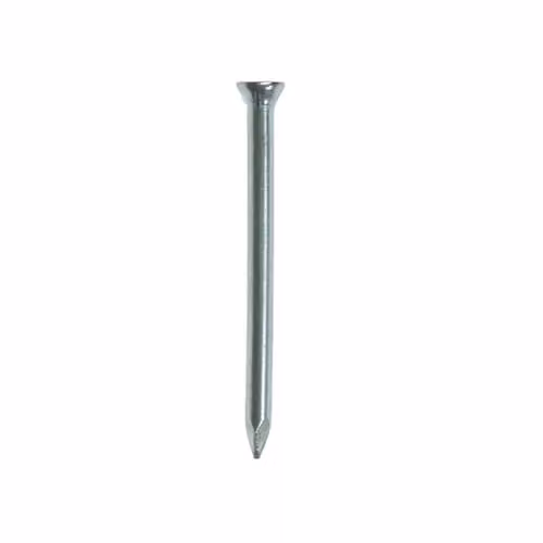 JCP Fixings Galvanised Steel Masonry Nails Light Shank, Silver, Length: 60 mm, Diameter: 2.5 mm, Box of 100 – 2