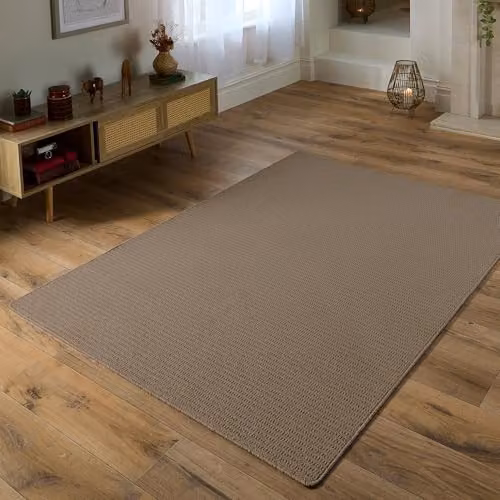 My Mat Sculptured Waffle Texture Mink Rug, W: 140 cm, L: 200 cm – 2