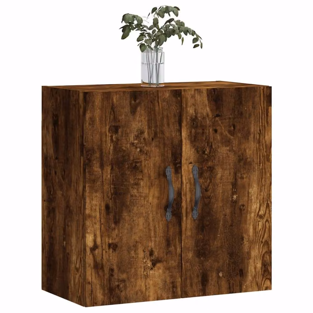 Berkfield Home Smoked Oak Wall Cabinet in Brown, W/D/H: 60 x 31 x 60 cm – 3