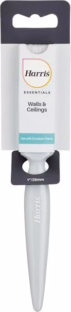 Harris Essentials Walls and Ceilings Synthetic Brush in White