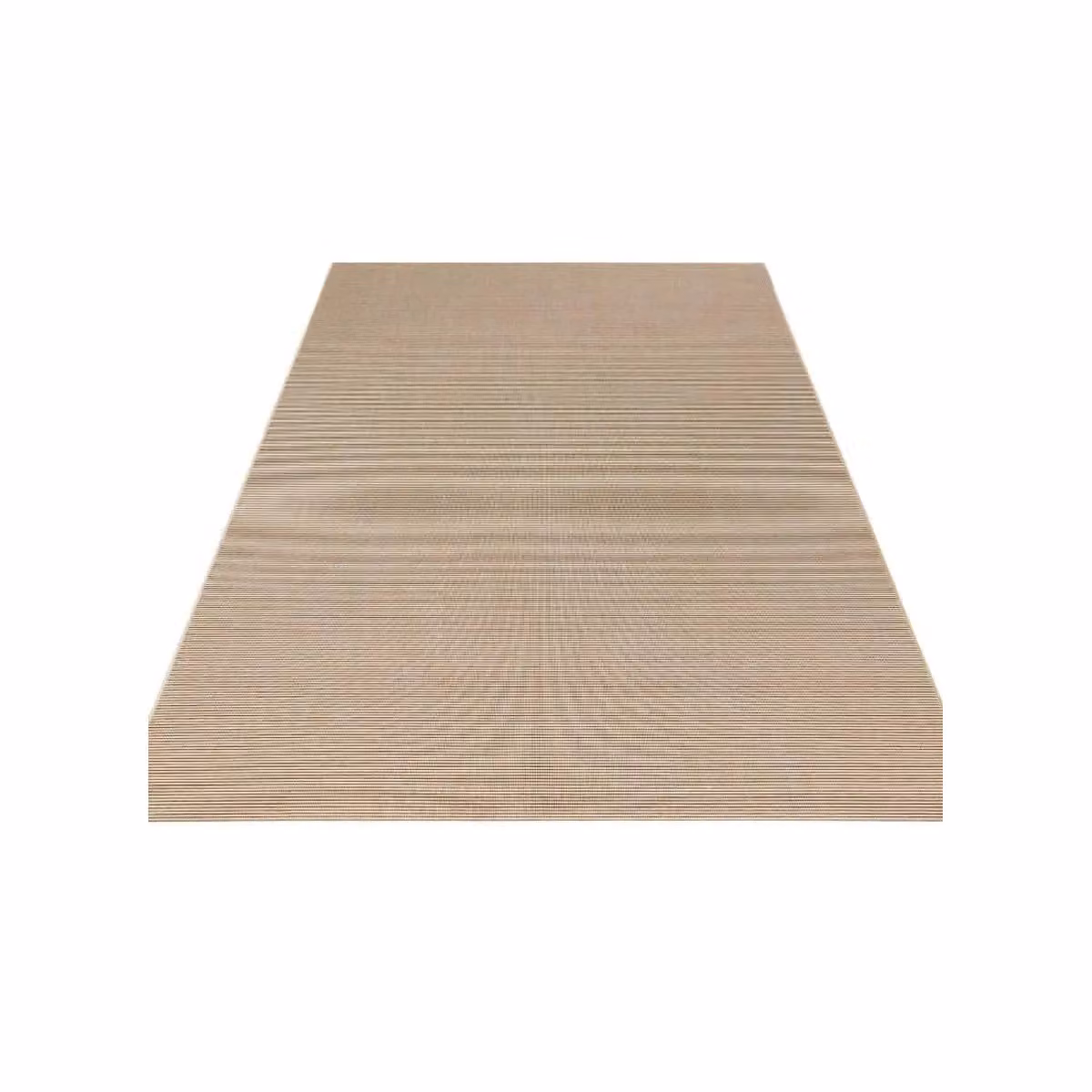 THE RUGS Weatherproof Plain Minimalist Indoor Outdoor Rug in Beige, W: 200 cm, D: 290 cm – 2