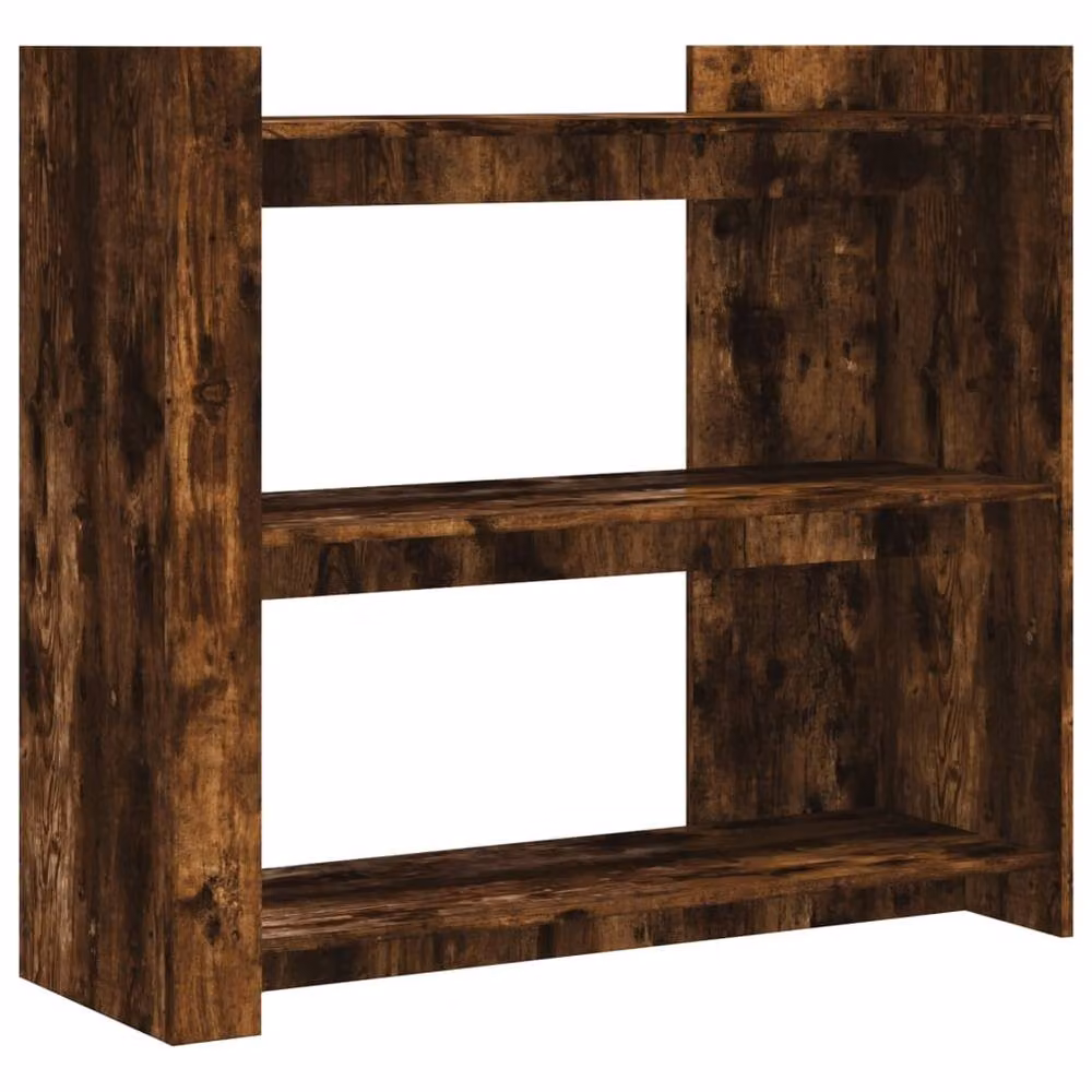 Berkfield Home Classic Console Table in Smoked Oak Brown, W/D/H: 100 x 35 x 90 cm – 2