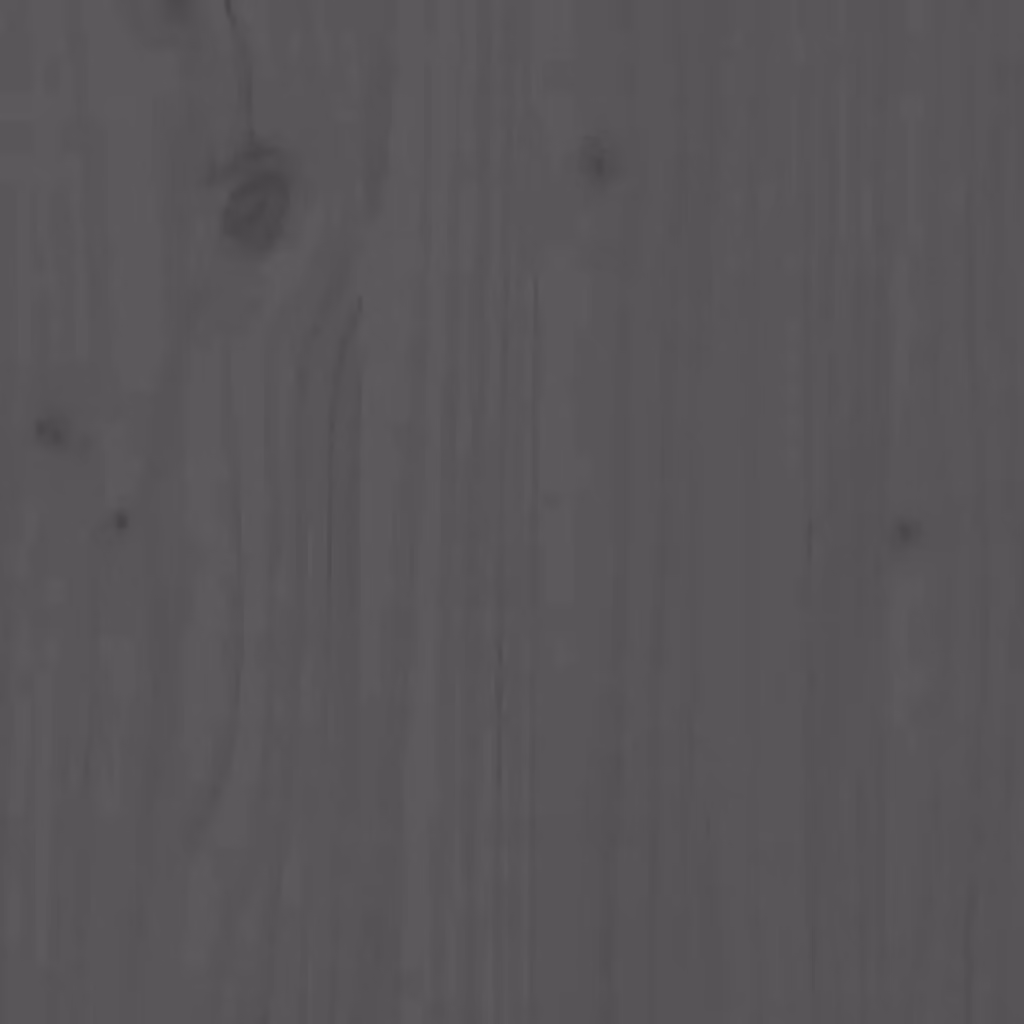 Berkfield Home Grey Rustic Solid Pine Bed Headboard W: 141 cm, H: 100 cm, D: 4 cm – 3