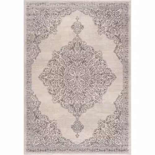 THE RUGS Montana Grey Vintage Design Low Pile Area Rug, W: 240 cm, D: 340 cm – 2