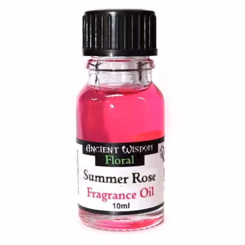 Ancient Wisdom Summer Rose Fragrance Oil, Pink