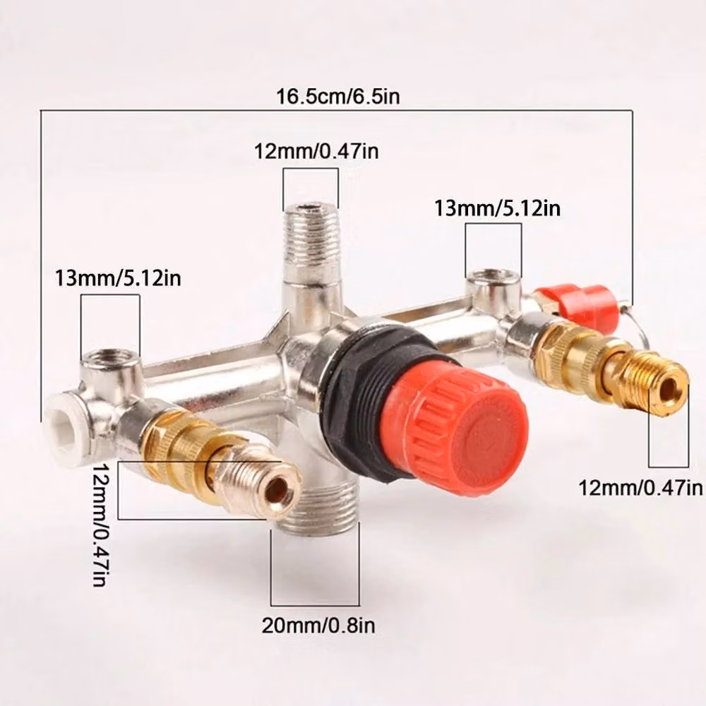 Ventryn Compressor Control with Pressure Switch and Air Valve Regulator, Black – 2