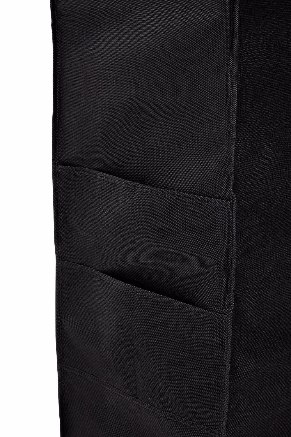 Garden Sanctuary Modern Black Metal Shoe Cabinet with Roll-Up Shutter Doors and Internal Shelves – 3