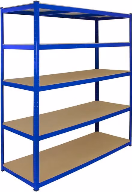 Monster Racking Blue Metal Freestanding Industrial Shelving Unit