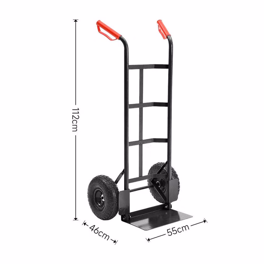 SPETLEK Industrial Heavy Duty Hand Trolley Sack, Black, W: 52 cm, H: 1000 cm – 5