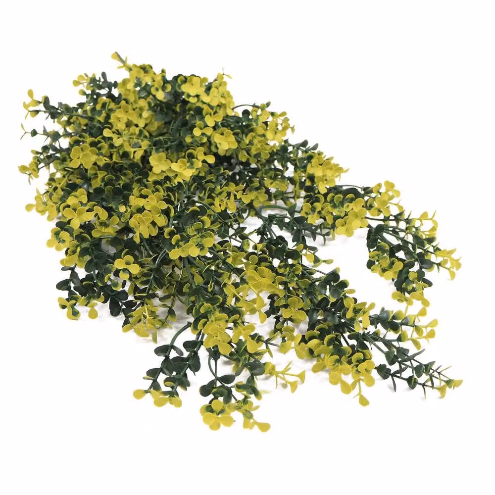 Leaf Green Hanging UV and Fire Resistant Artificial Variegated Plant, Height: 76 cm – 2