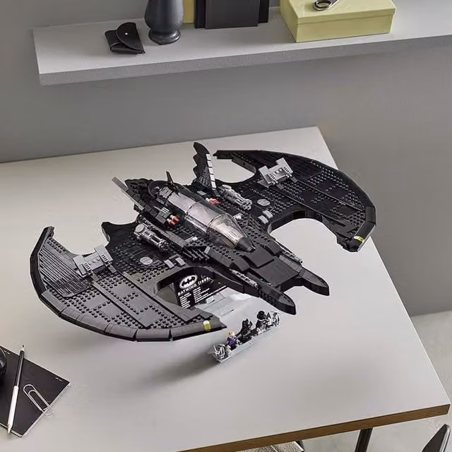 LEGO DC Comics Super Hero 1989 Batwing 76161 Building Set, Black