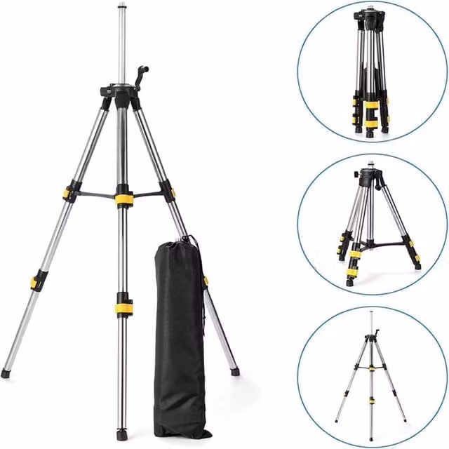 Nordara Silver Stainless Steel Adjustable Support Stand for Measuring Instruments, W: 100 cm