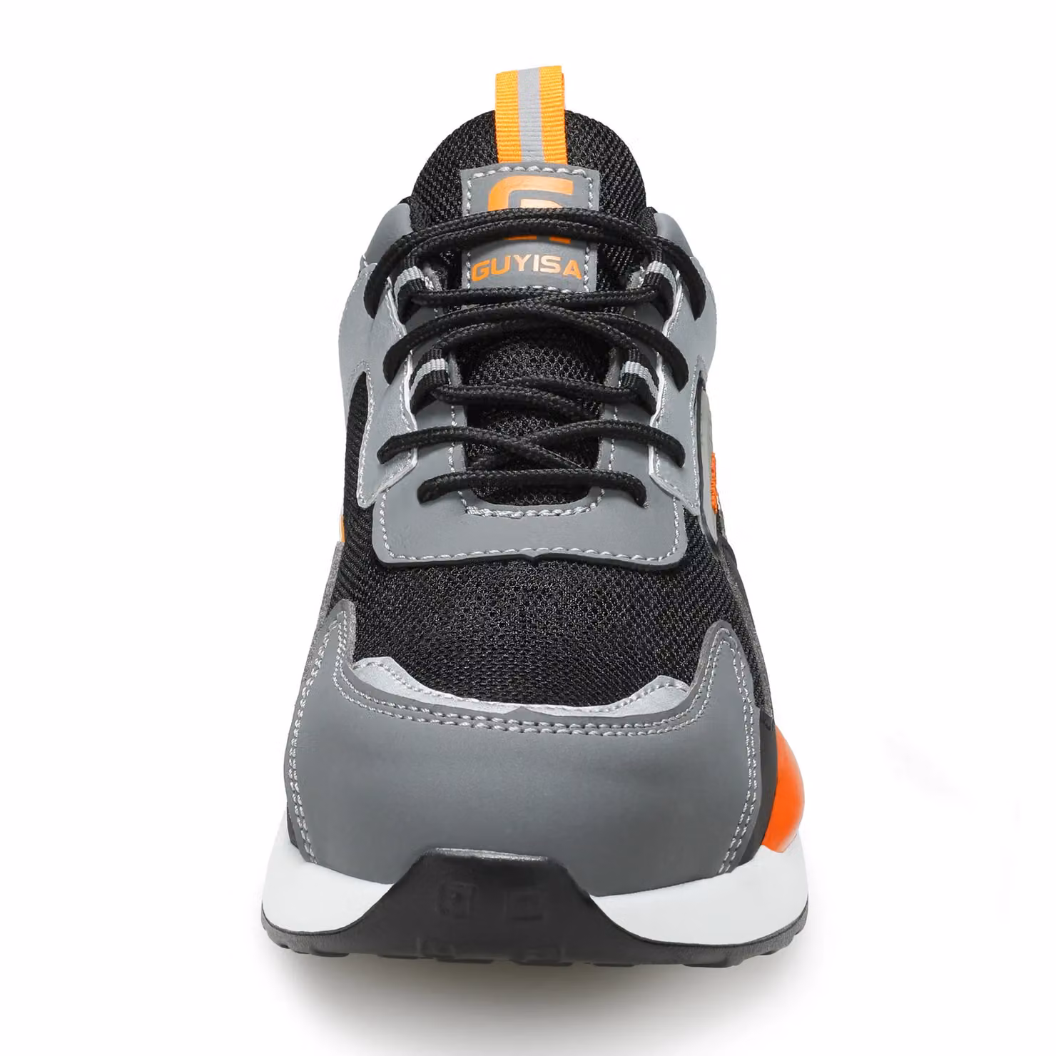 Safety Brands Men's Lightweight Water Resistant Safety Trainers with Steel Toe Cap in Grey, Size 10 UK – 3