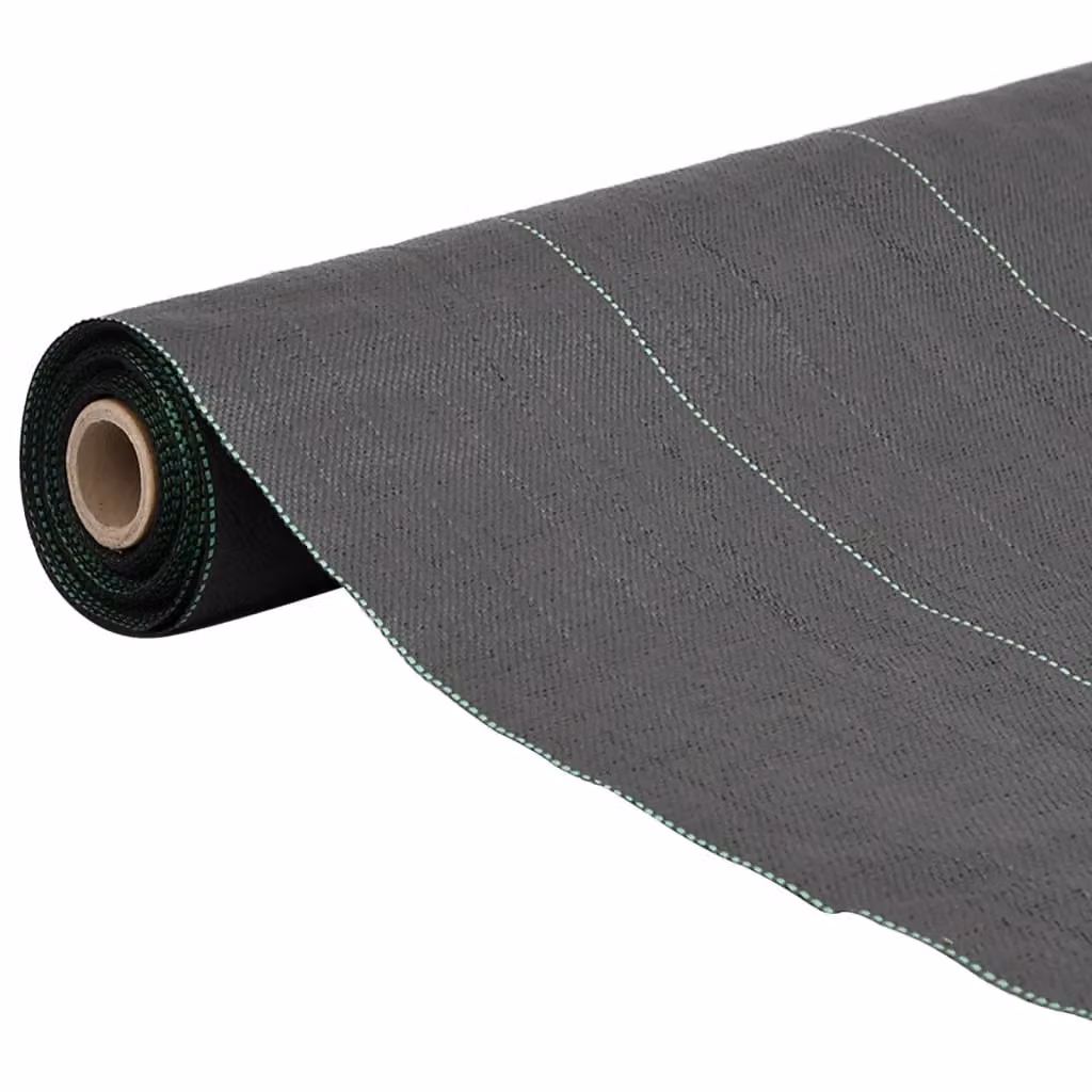 Berkfield Home Black PP Weed Membrane 2 x 100 m – 2