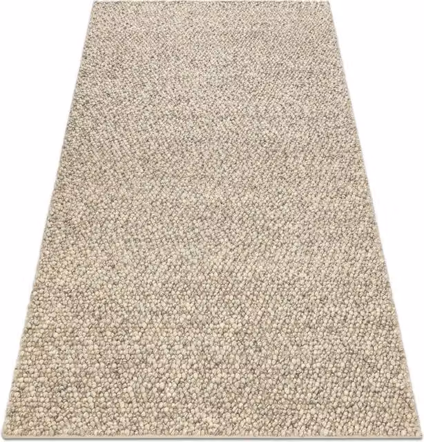 RugsX Tahar Hand-Knotted Wool Rug in Grey, W: 200 cm, L: 290 cm