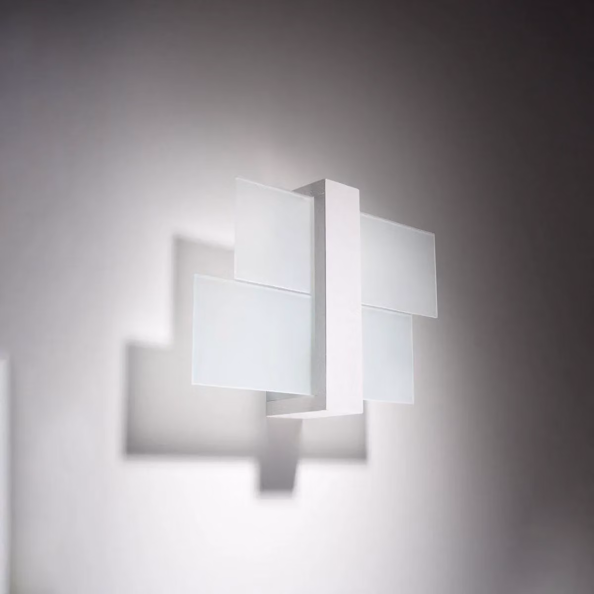 Sollux Lighting Feniks SL.0079 Scandinavian Wall Lamp in White and Wood, W/D/H: 30 x 43 x 12 cm – 2