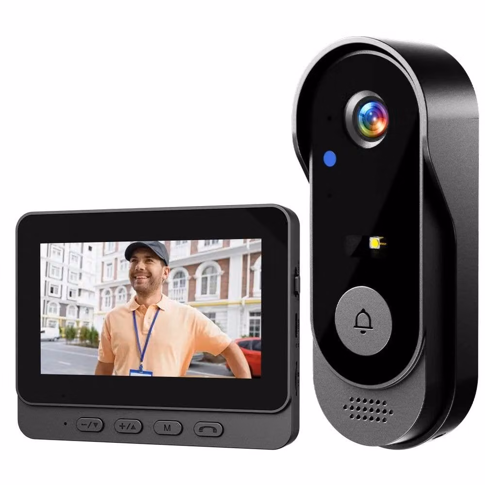 SPETLEK Doorbell Camera with 64GB Memory Card, Black – 2