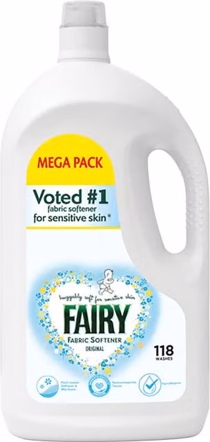 Fairy Fabric Softener Original 118 l