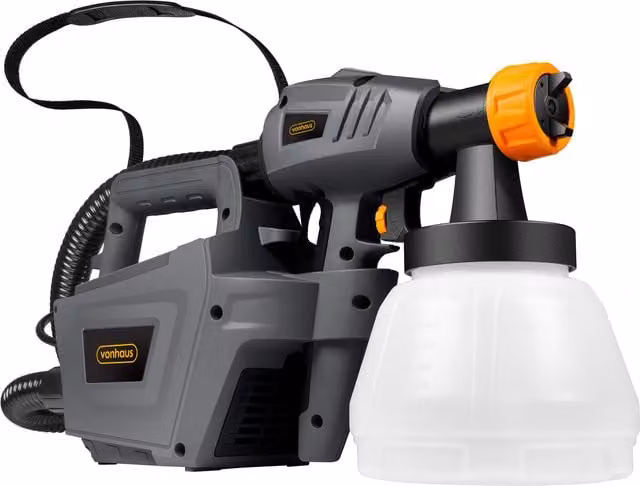 VonHaus 800W Electric Handheld Paint Sprayer in Grey