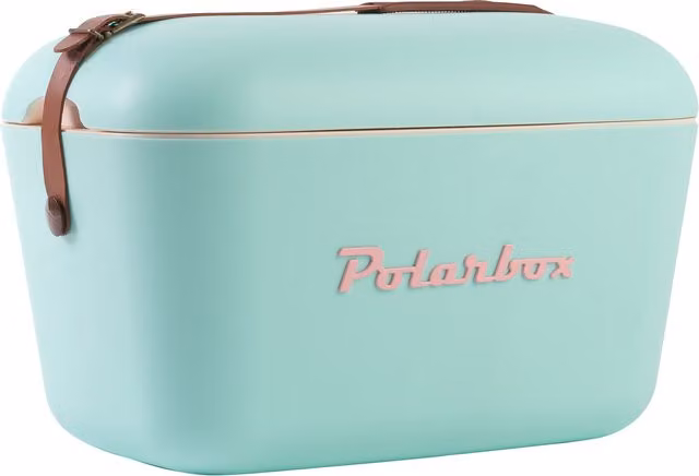 Polarbox Retro 20L Coolbox in Turquoise