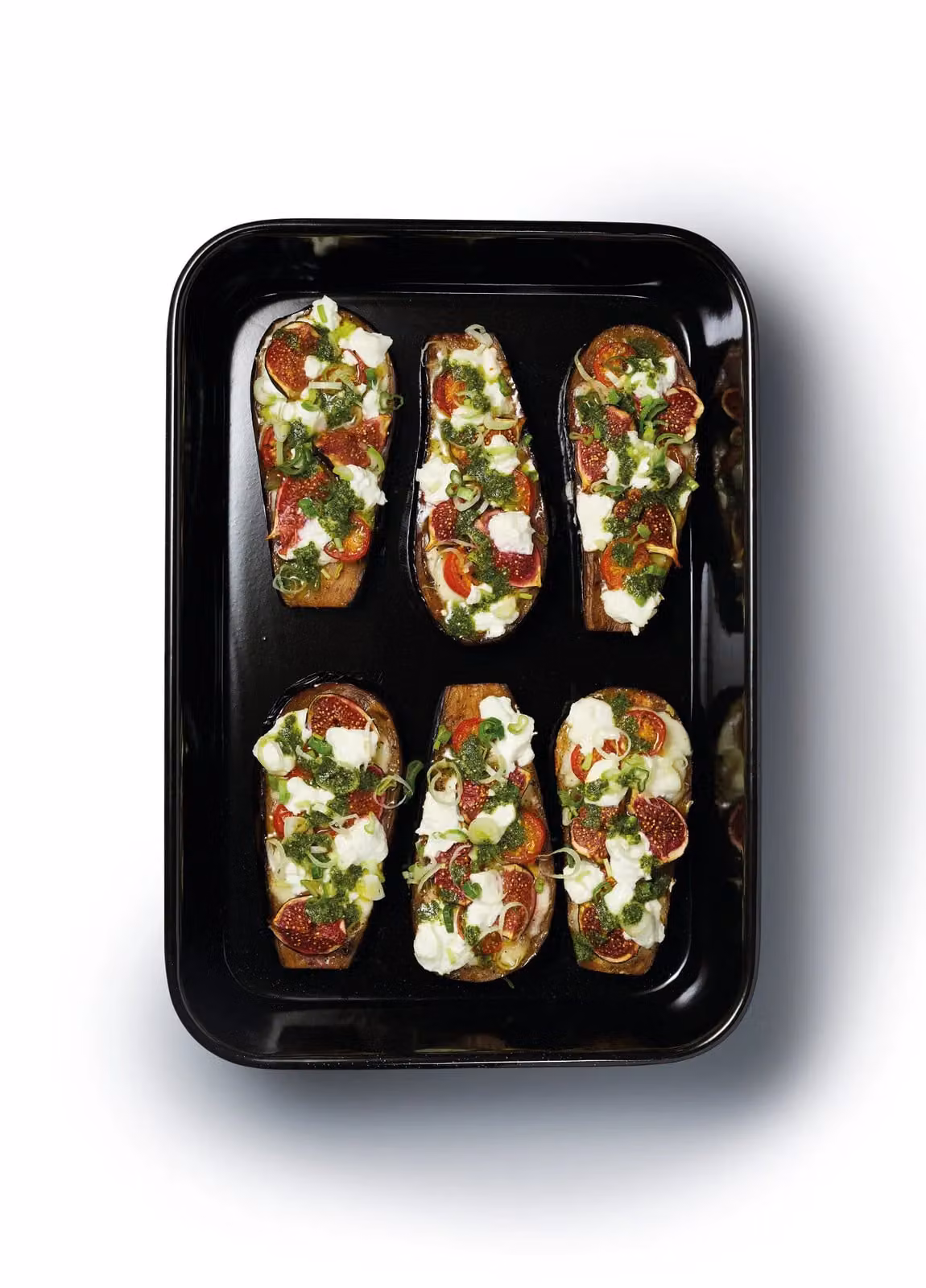 MasterClass Vitreous Enamel Rectangular Roasting Pan, Black, W: 40 cm, D: 28 cm – 8