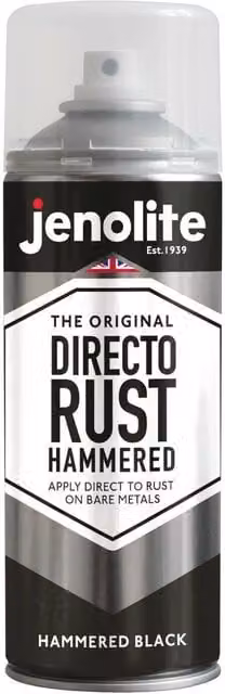 Jenolite Opaque All-In-One Multi-Surface Paint, Black, 0.4 l