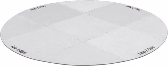 Lay-Z-Spa White Round Hot Tub Floor Protector Mat, Diameter: 210 cm