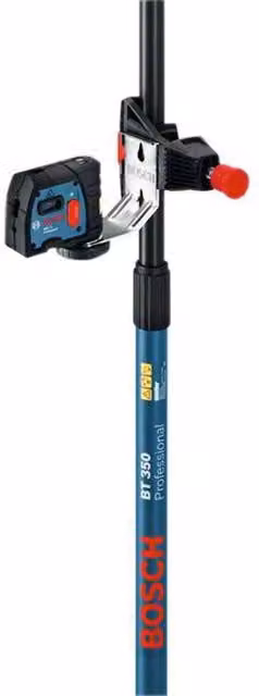 Bosch BT 350 Professional Telescopic Aluminium Pole in Blue