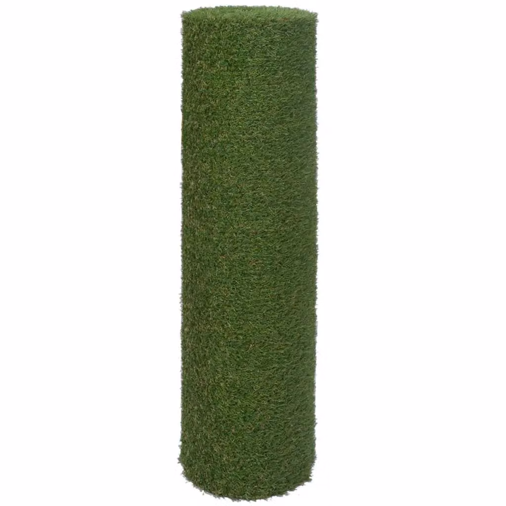Berkfield Home Artificial Grass Green, W: 1 m, L: 8 m, Pile Height: 20 mm – 3