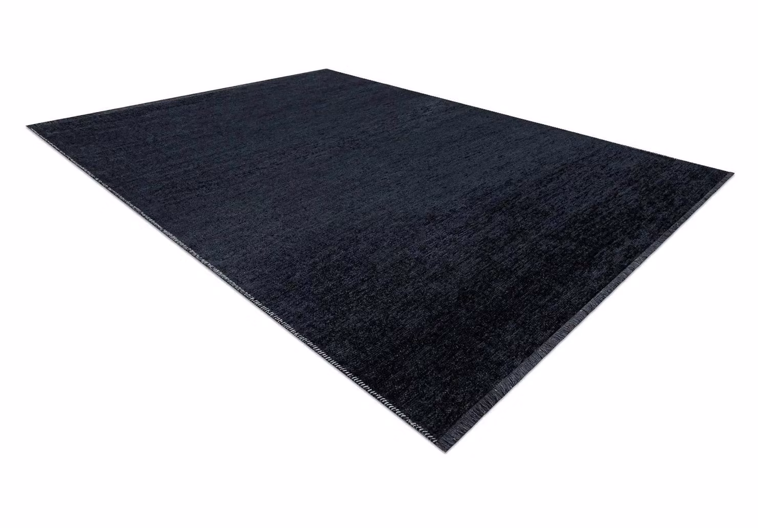 RugsX Casablanca Plus Black Rectangular Machine Woven Polyester Rug W: 118 cm, D: 170 cm – 2
