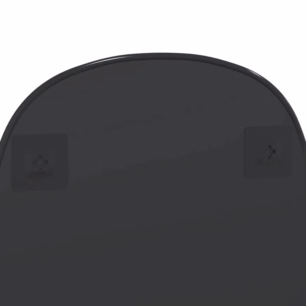 Berkfield Home Minimalist Rectangular Wall Mirror in Black, W: 60 cm, H: 40 cm – 2