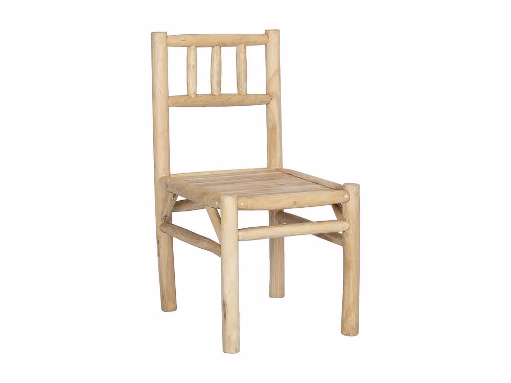 MYLIA TULUM Teak Garden Chair in Light Oak – 2