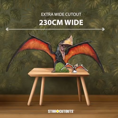 Star Cutouts SC4733 Jurassic World Rebirth Quetzalcoatlus Dinosaur Cardboard Cutout, Height: 94 cm – 2