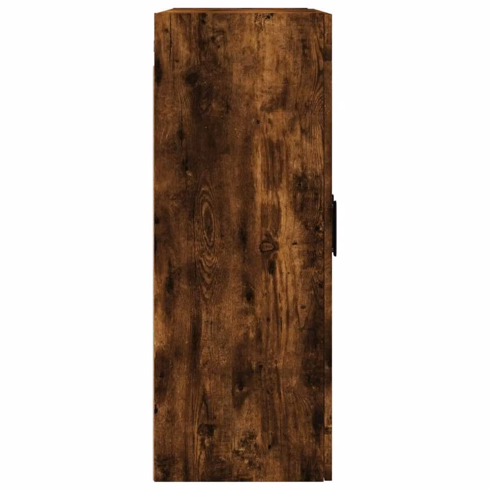Berkfield Home Wall Mounted Cabinets with Glass Doors, Smoked Oak, Brown, 2 Pack – 4