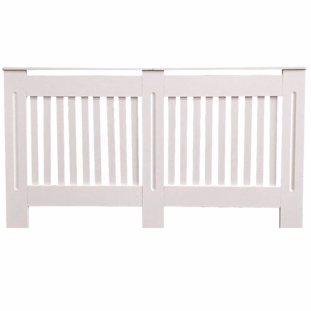 FORGEVIO White Radiator Cover Shelf Cabinet – 2
