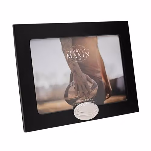 Meg Hawkins Hobbies Black and Silver Rectangular Single Tabletop Photo Frame 10 x 15 cm – 1