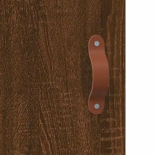 vidaXL Sideboard in Brown Oak, W/D/H: 34.5 x 34 x 90 cm – 4
