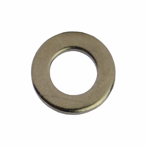 Unifix Nickel Plated Brass Form A Flat Washers DIN 125A M4 (4.3) in Silver – 2