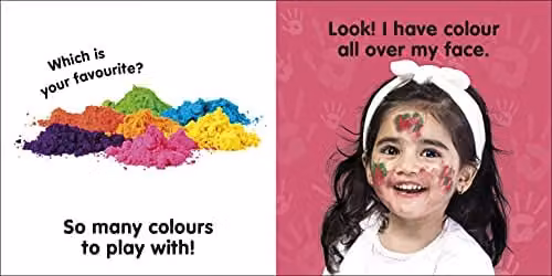 Baby's First Holi Multicolour Paper Product – 2