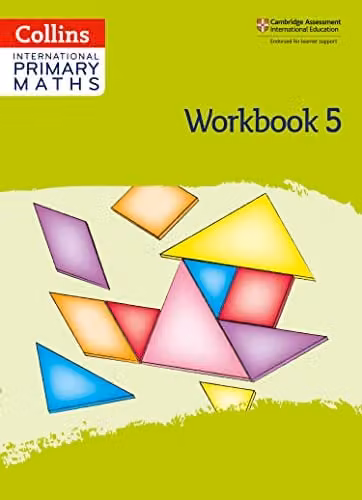 Collins International Primary Maths Workbook Stage 5 Multicolour