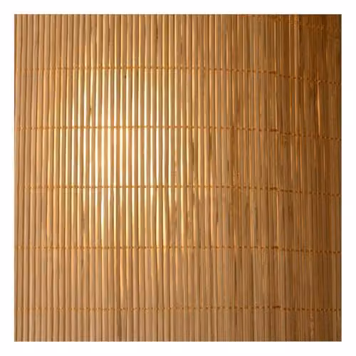 Lucide Magius Scandinavian Dimmable Flush Ceiling Light in Brown Wood and Rattan, Diameter: 42 cm – 3