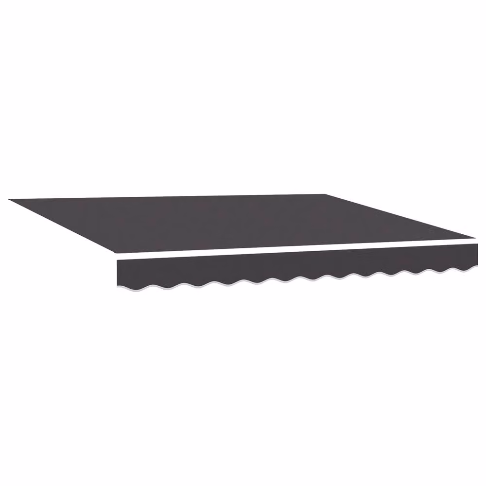 Berkfield Home Replacement Awning Fabric in Anthracite for 3.5 x 1.95 m Frames – 2