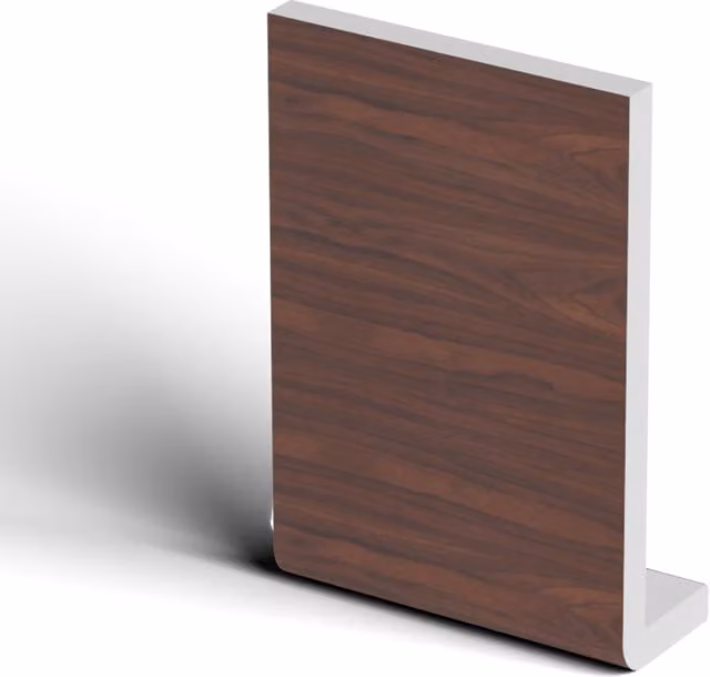 Freefoam Brown Plastic Fascia Capping Board, W/D/H: 150 x 10 x 15 mm