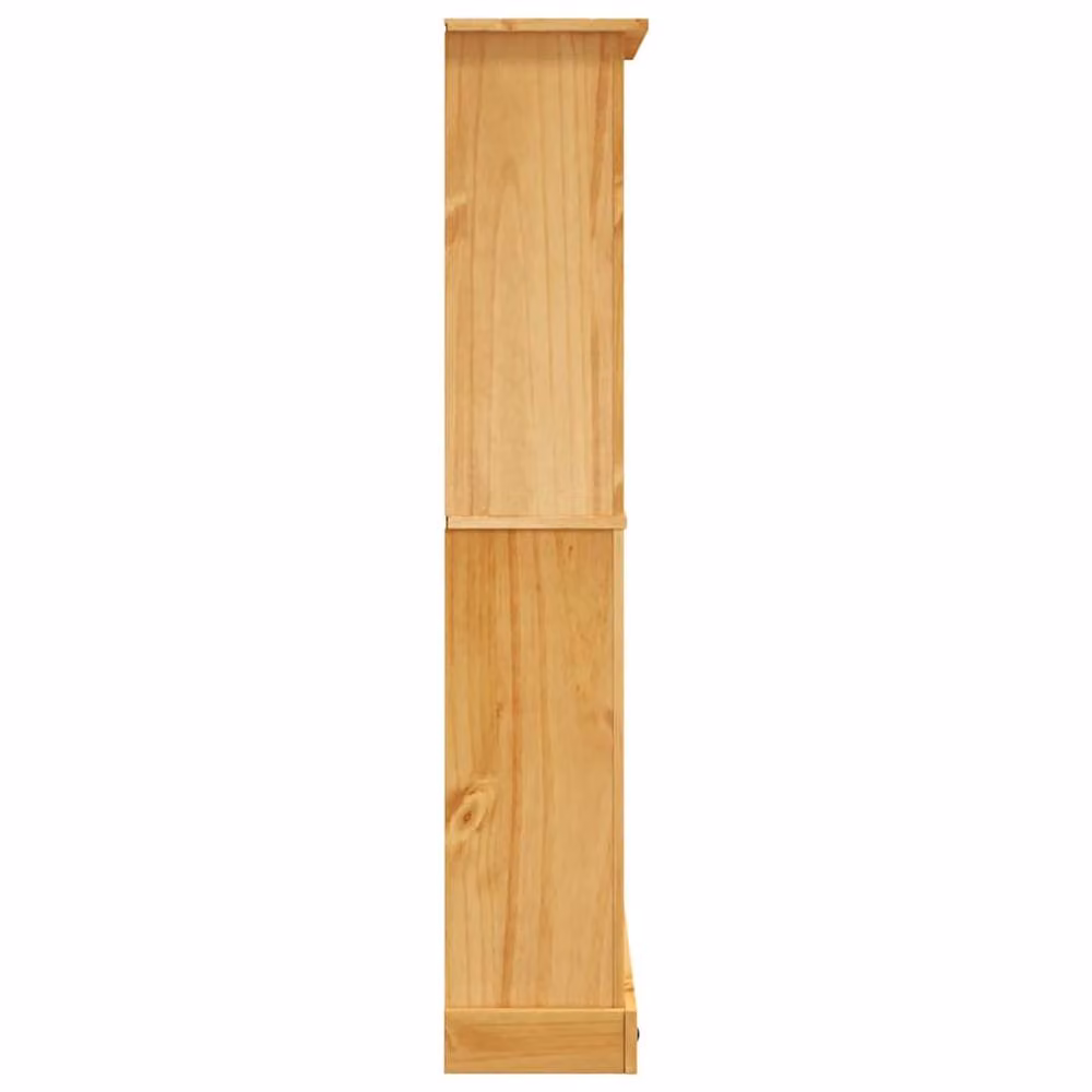 Berkfield Home Corona 4-Tier Mexican Pine Bookcase, Brown, W: 81 cm, D: 29 cm, H: 150 cm – 2