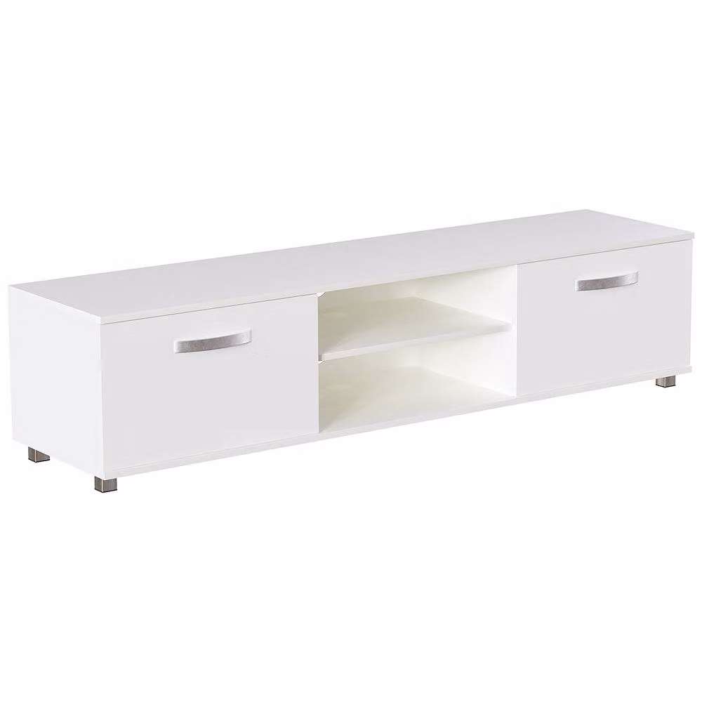 HD Designs Cosmo 2 Door TV Unit in White – 2