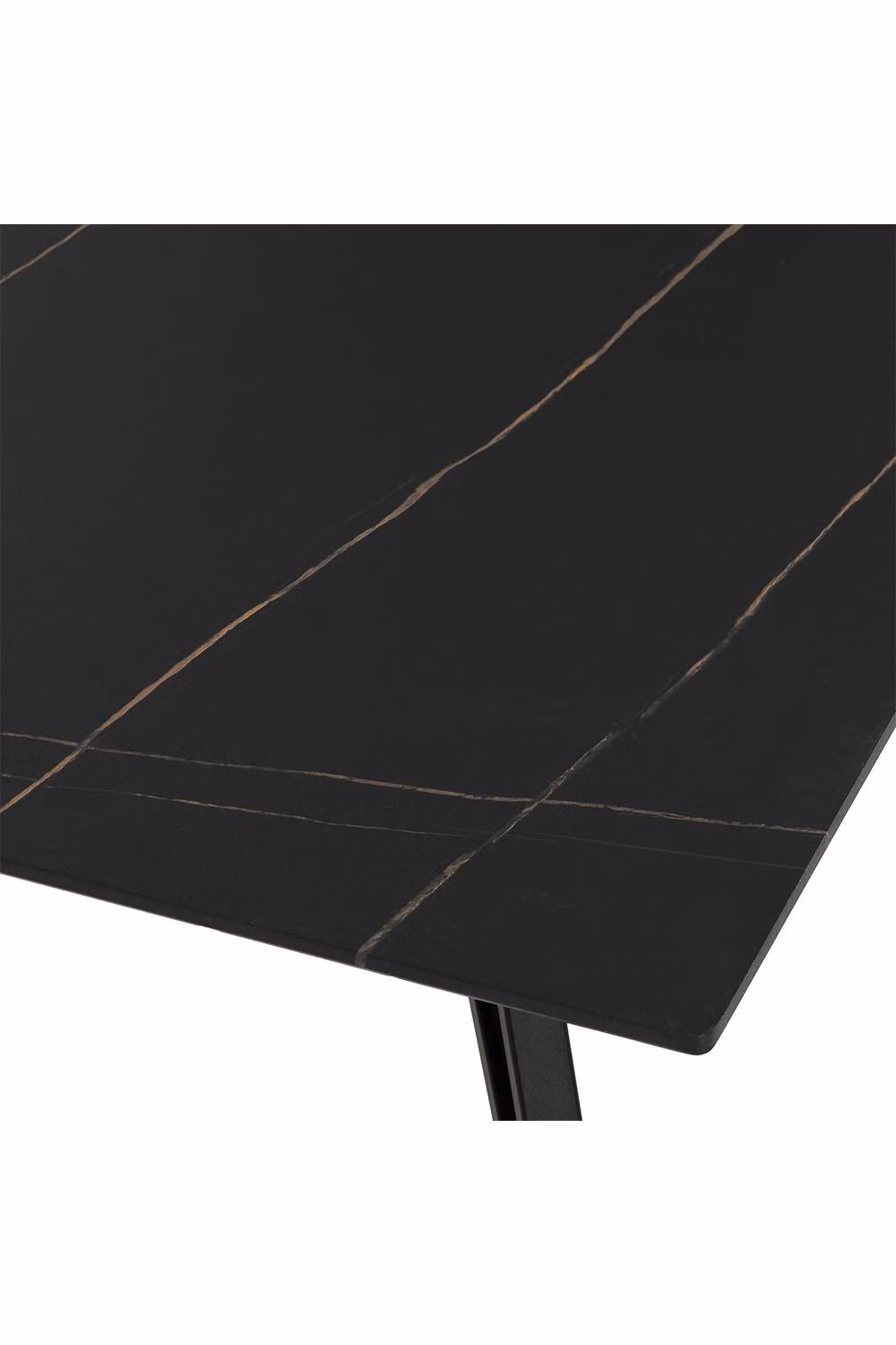 Seconique Marlow Modern Rectangular Coffee Table in Black and White, W/D/H: 100 x 50 x 45 cm – 7