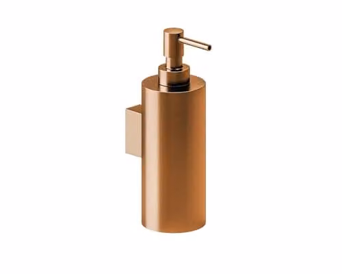 COSMIC Architect Sp Stainless Steel Wall Mounted Refillable Soap Dispenser in Brushed Copper, 240 ml