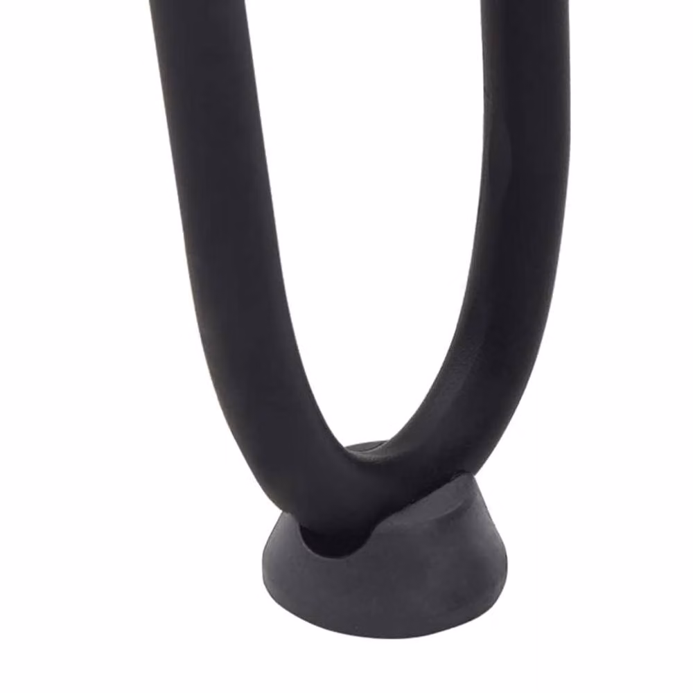 Berkfield Home Hairpin Table Legs, 4 Pieces, Black Matt Solid Steel, Height: 10 cm – 5